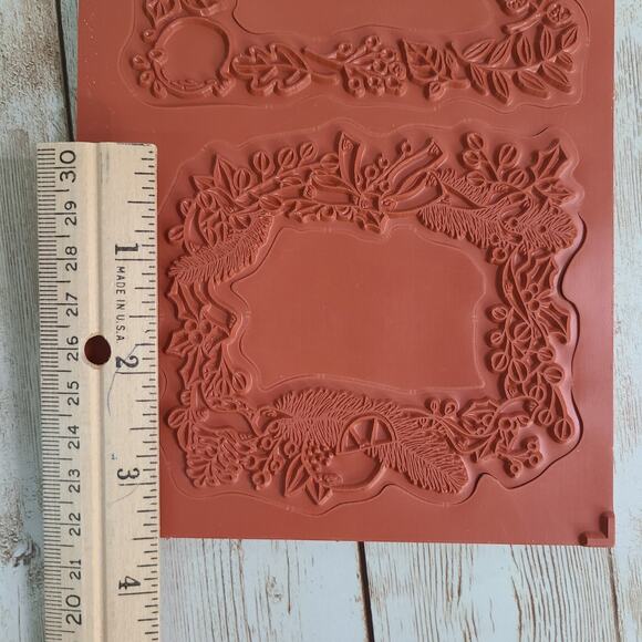 Stampin Up Framing Foliage Cling Stamp Set-NEW - Picture 10 of 12
